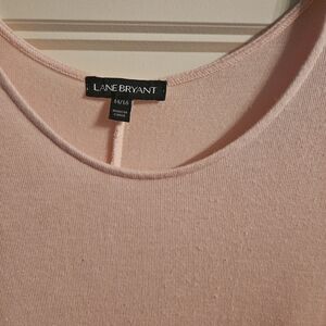 Lane Bryant Pink Top Size 14/16